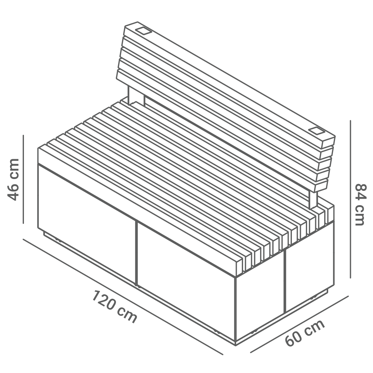 Quadro sols 02.076.1 | izmēri